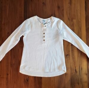 Duluth Trading Co Burly Thermal Long Sleeve Henley | Size M